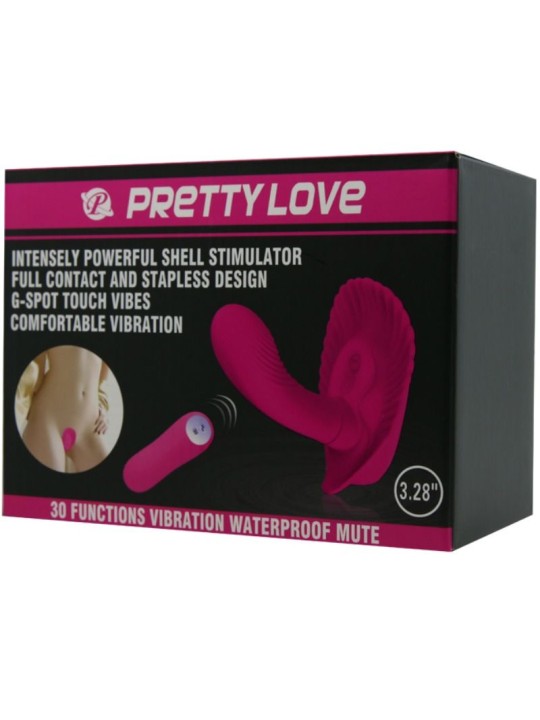 PRETTY LOVE - REMOTE CONTROL STIMULATING SHELL