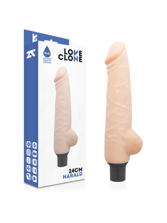 LOVECLONE - HARALD ZELFSMERING VIBRATOR 24 CM -OF- 4 CM