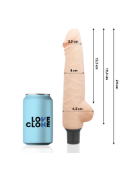LOVECLONE - HARALD SELF LUBRICATION VIBRATOR 24 CM -O- 4 CM