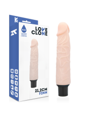 LOVECLONE - FINN VIBRADOR REALÍSTICO SELF LUBRICATION 21.2 CM -O- 3.8 