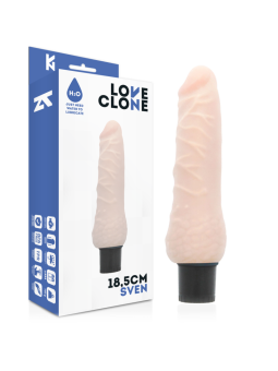 LOVECLONE - SVEN VIBRADOR REALÍSTICO SELF LUBRICATION 18.5 CM -O- 3.3 