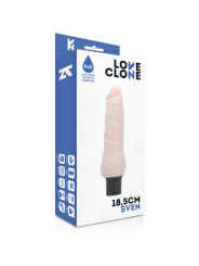 LOVECLONE - VIBRADOR AUTO LUBRIFICANTE SVEN 18.5 CM -O- 3.3 CM