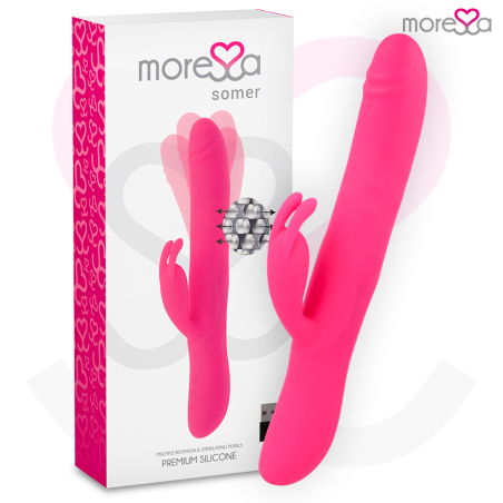 MORESSA - SOMER ROTATOR PEARL EN KRACHTIGE TRILLING PREMIUM SILICONEN
