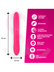 MORESSA - VIBRADOR PREMIUM SOMER COM ROTAO MÚLTIPLA