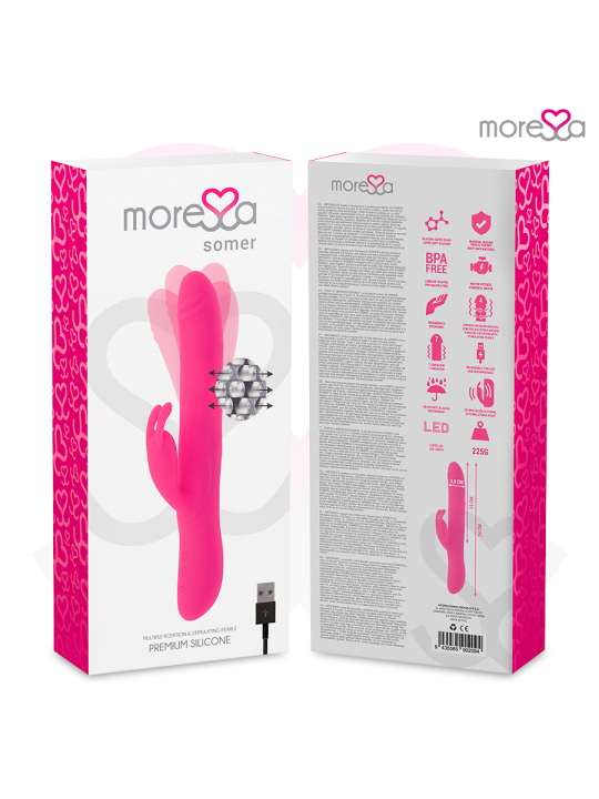 MORESSA - VIBRATORE SOMER PREMIUM A ROTAZIONE MULTIPLA