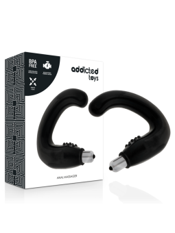 ADDICTED TOYS - ZWARTE ANALE MASSAGER