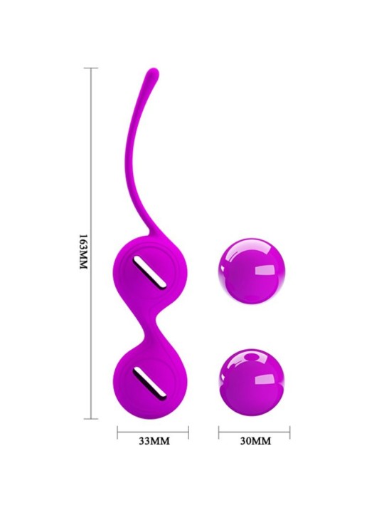 PRETTY LOVE - BOULES ORGASMIQUES KEGEL SERRER I LILAS