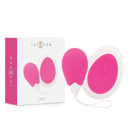 INTENSE - JAN VIBRERENDE EI AFSTANDSBEDIENING ROZE