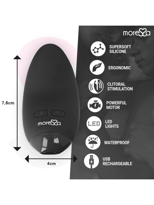 MORESSA - VIBRATEUR BLOSSOM NOIR