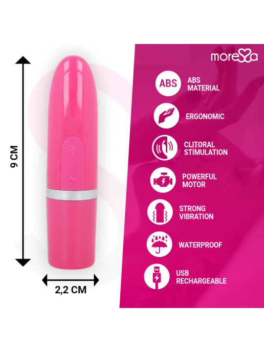 MORESSA - IVY VIBRADOR ESTIMULADOR VIAGEM ROSA
