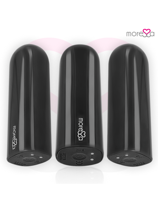 MORESSA - NIX POTENTE VIBRADOR MULTI JUEGOS CONTROL REMOTO NEGRO