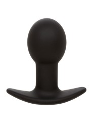 CALEXOTICS - ROCK BOTTOM ANAAL PLUG 10 VIBRATIES SILICONEN ZWART