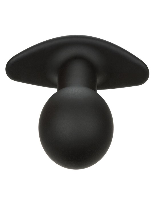 CALEXOTICS - ROCK BOTTOM PLUG ANAL 10 VIBRAÇÕES SILICONE PRETO