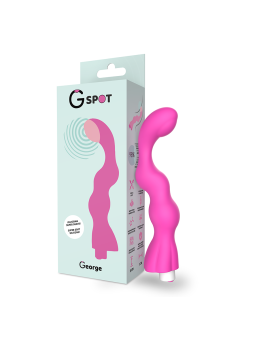 G-SPOT - GEORGE VIBRADOR PUNTO G ROSA CHICLE