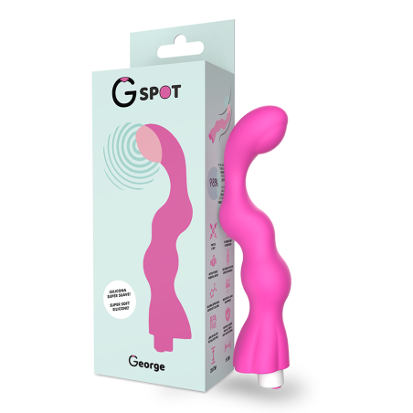 G-SPOT - GEORGE G-SPOT VIBRATOR ROZE GOM