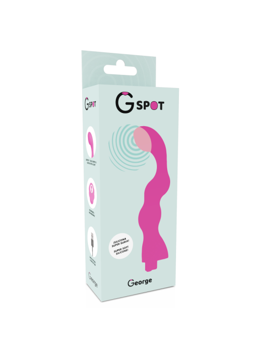 G-SPOT - GEORGE G-SPOT VIBRATOR ROZE GOM