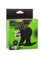 CALEXOTICS - ROCK BOTTOM ANAL PLUG 10 VIBRATIONS SILICONE BLACK