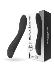 BLACK&SILVER- KEAN VIBRATOR TOUCH CONTROL