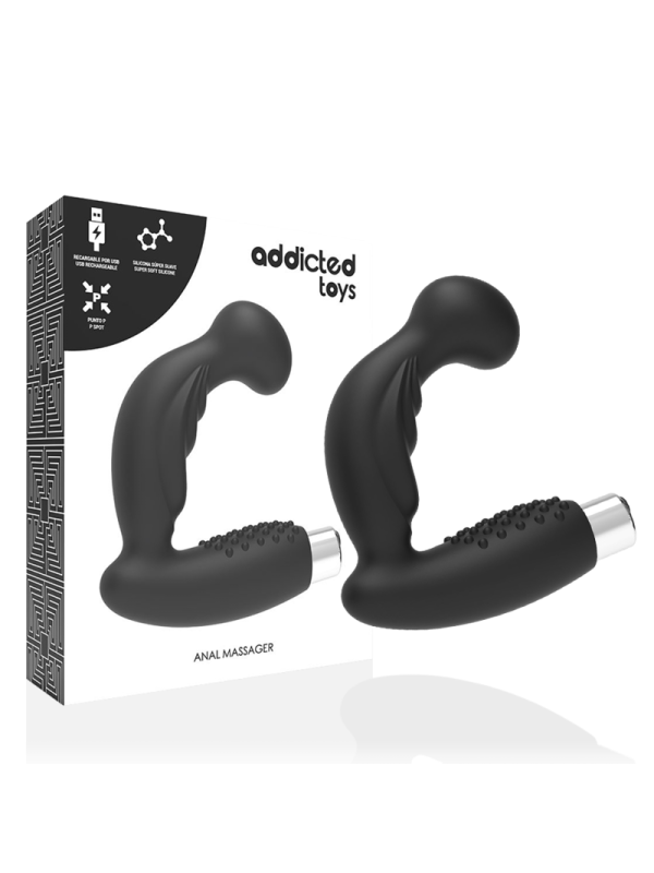 ADDICTED TOYS - PROSTATISCHER VIBRATOR WIEDERAUFLADBAR. MODELL 3 - SCH