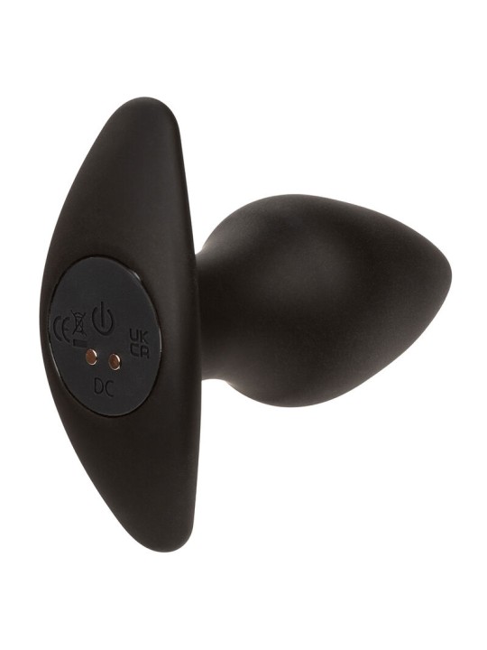 CALEXOTICS - ROCK BOTTOM PLUG ANAL PARFAIT 10 VIBRATIONS SILICONE NOIR
