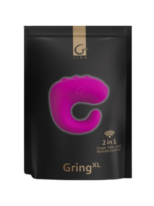 G-VIBE - FUN TOYS GRING VIBRATEUR ANNEAU XL FRAMBOISE DOUCE