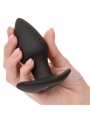 CALEXOTICS - ROCK BOTTOM PERFECT ANAL PLUG 10 VIBRATIONEN SILIKON SCHW