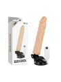 BASECOCK - VIBRADOR REALÍSTICO CONTROL REMOTO NATURAL 21 CM -O- 4 CM