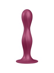 SATISFYER - DILDO IN SILICONE DOPPIA PALLA GRANATO
