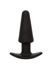 CALEXOTICS - ROCK BOTTOM TAPPO ANALE CONICO 10 VIBRAZIONI SILICONE NER