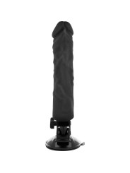 BASECOCK - REALISTIC VIBRATOR REMOTE CONTROL BLACK 21 CM -O- 4 CM