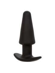 CALEXOTICS - ROCK BOTTOM TAPPO ANALE CONICO 10 VIBRAZIONI SILICONE NER