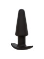 CALEXOTICS - ROCK BOTTOM TAPERED ANAL PLUG 10 VIBRACIONES SILICONE BLA