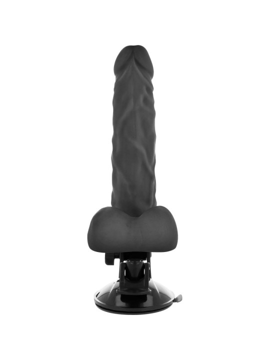 BASECOCK - ARTIKULIERBARER VIBRATOR MIT FERNBEDIENUNG SCHWARZ 21 CM -O