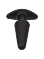 CALEXOTICS - ROCK BOTTOM TAPERED ANAL PLUG 10 VIBRACIONES SILICONE BLA