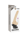 BASECOCK - VIBRADOR REALÍSTICO ARTICULABLE CONTROL REMOTO NATURAL 18.5