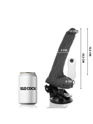 BASECOCK - REALISTIC ARTICULABLE REMOTE CONTROL BLACK 18.5 CM -O- 4 CM