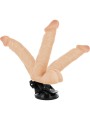 BASECOCK - VIBRADOR REALÍSTICO ARTICULABLE CONTROL REMOTO NATURAL 20 C
