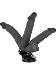 BASECOCK - VIBRADOR ARTICULVEL CONTROLE REMOTO PRETO 20 CM -O- 4.5 CM