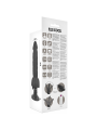 BASECOCK - VIBRADOR REALÍSTICO ARTICULABLE CONTROL REMOTO NEGRO 20 CM 