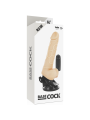 BASECOCK - NATUURLIJKE REALISTISCHE VIBRATOR MET AFSTANDSBEDIENING 18,