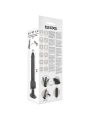 BASECOCK - REALISTIC VIBRATOR REMOTE CONTROL BLACK 18.5 CM -O- 4CM