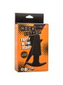 CALEXOTICS - ROCK BOTTOM TAPPO ANALE CONICO 10 VIBRAZIONI SILICONE NER
