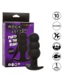 CALEXOTICS - ROCK BOTTOM PLUG ANAL CON CUENTAS 10 VIBRACIONES SILICONA