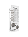 BASECOCK - REALISTISCHE VIBRATOR 2-1 ZWART 18,5 CM -OF- 4 CM
