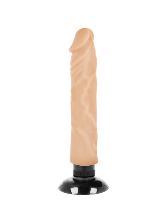 BASECOCK - VIBRATEUR RÉALISTE 2-1 NATUREL 20 CM -O- 4 CM