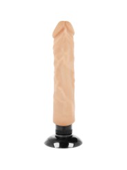 BASECOCK - REALISTISCHE VIBRATOR 2-1 NATUURLIJK 20 CM -OF- 4 CM