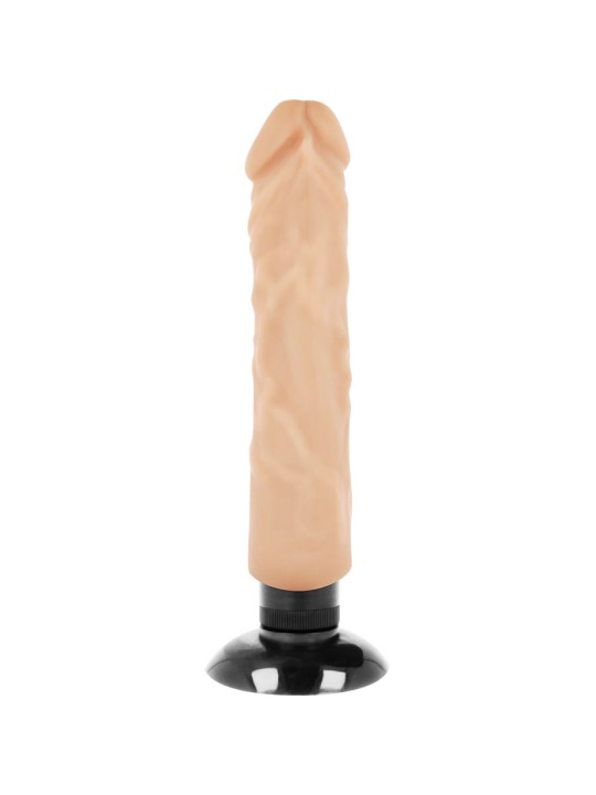 BASECOCK - VIBRATEUR RÉALISTE 2-1 NATUREL 20 CM -O- 4 CM