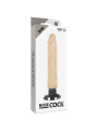 BASECOCK - REALISTISCHE VIBRATOR 2-1 NATUURLIJK 20 CM -OF- 4 CM