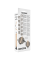 BASECOCK - VIBRATEUR RÉALISTE 2-1 NATUREL 20 CM -O- 4 CM