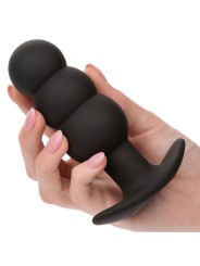 CALEXOTICS - ROCK BOTTOM PERLINE TAPPO ANALE 10 VIBRAZIONI SILICONE NE